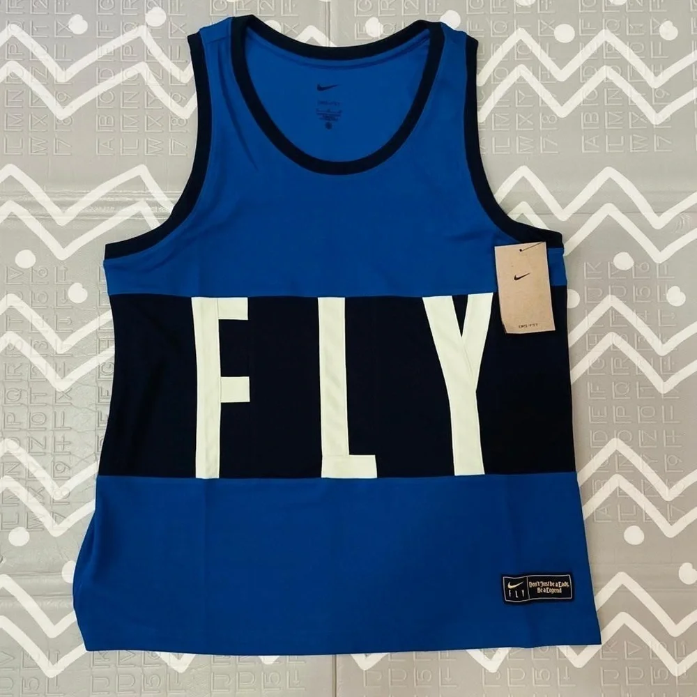 Nike Fly limited edition embroidered tank top shirt
